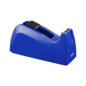 dohe portarrollos para cintas adhesivas de hasta 19mm y 33 metros cilindro extraible y base antideslizante cuchilla metalica de corte