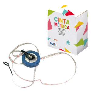 dohe cinta metrica enrollable 10 metros de longitud graduada en centimetros ideal para longitudes largas recomendado para tercer ciclo de primaria