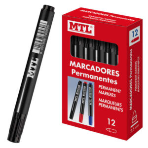 dohe marcadores permanentes punta conica de 2mm tinta resistente al agua y secado rapido cuerpo de plastico clip en la capucha ideal para rotular en cualquier superficie
