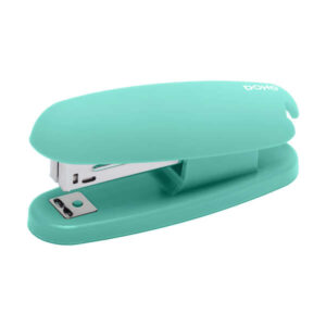 dohe grapadora de sobremesa con tacto soft touch grapa hasta 20 hojas carga superior color verde