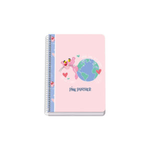 dohe cuaderno a5 con cubierta en cartulina contracolada 80 hojas de papel offset de 90g cuadricula de 4mm con margen encuadernado en espiral blanco