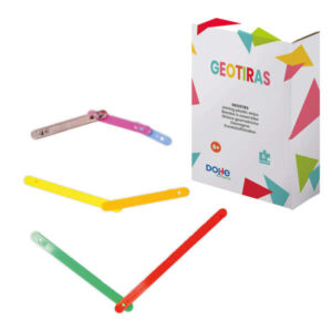 dohe geotiras tiras de plastico para construccion de poligonos conectables con pios y agujeros ideal para tercer ciclo de primaria