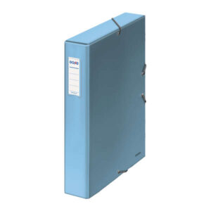 dohe caja de carton forrado con papel impreso y plastificado tarjetero con etiqueta en el lomo sistema de cierre con gomas elasticas