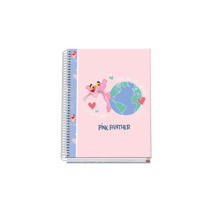 dohe cuaderno espiral tapa dura a5 162x210mm cubierta carton forrado espiral metalico blanco 100 hojas offset 90g microperforadas cuadricula 5mm