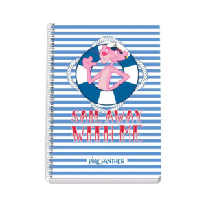 dohe cuaderno tamaño folio cubierta en cartulina contracolada impresion a todo color guardas impresas encuadernado en espiral metalico blanco 80 hojas de papel offset de 90gr