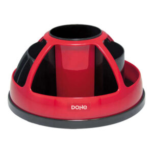 dohe organizador de sobremesa giratorio material de maxima calidad libre de metales pesados ideal para ordenar utensilios