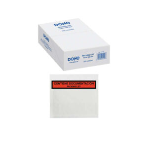 dohe caja de 250 sobres autoadhesivos 140x125mm para envio de documentos packing list especial envios