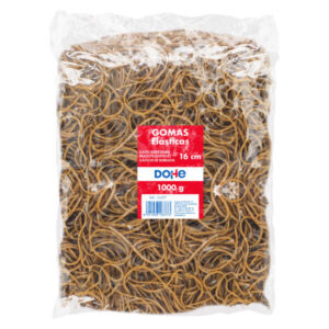 dohe gomas de latex longitud 16cm gran resistencia y elasticidad bolsa de 1 kg