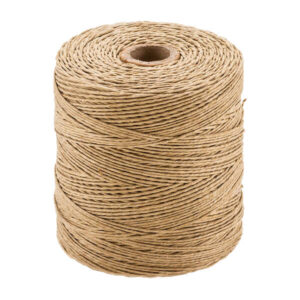 dohe bobina de cuerda para paqueteria 300 metros de lino natural 4 cabos y 400g especial paqueteria