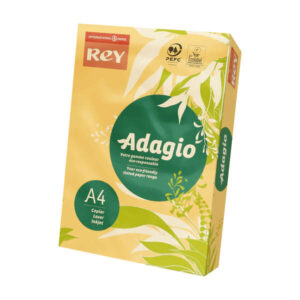 dohe adagio paquete de 500 hojas de papel a4 de 80g apto para fotocopiadoras e impresoras alta calidad y versatilidad color oro pastel