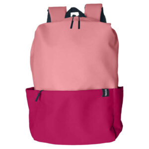 dohe mochila duo fabricada en poliester impermeable amplio compartimento principal con bolsillo para portatil tirantes anchos y acolchados espalda reforzada