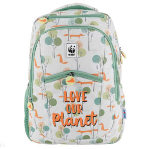 dohe mochila grande pink panther fabricada en poliester resistente compartimento acolchado para portatil bolsillos frontales y laterales tirantes reforzados y ajustables