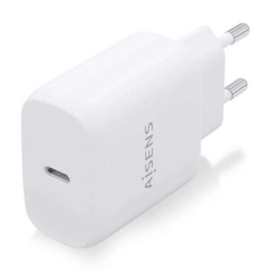 aisens cargador usb c pd3.0 1 puerto 1xusb c 25w color blanco
