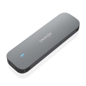aisens caja externa m.2 (ngff) asm2 006gry sata a usb3.1 gen1 color gris