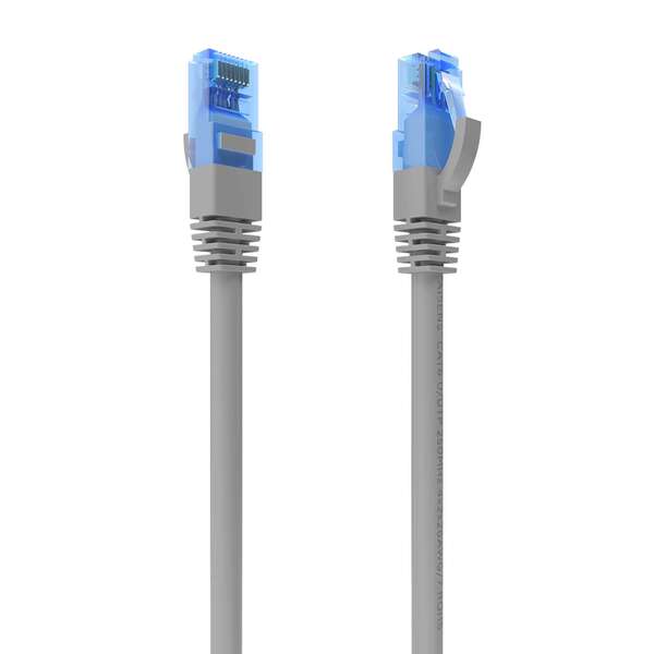 aisens cable de red latiguillo rj45 cat.6 utp awg26 cca 0.5m color gris