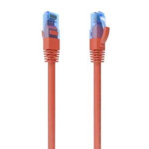 aisens cable de red latiguillo rj45 cat.6 utp awg26 cca 25cm color rojo