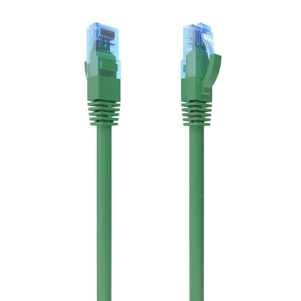 aisens cable de red latiguillo rj45 cat.6 utp awg26 cca 0.5m color verde
