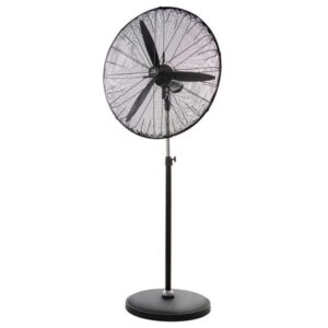 orbegozo pws 0168 ventilador industrial de pie potente y portatil potencia de 150w oscilacion y altura regulable mando a distancia asa de transporte