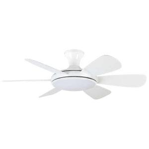 orbegozo cp 117105 ventilador de techo moderno potente motor dc de bajo consumo luz led ajustable funcion reversible para invierno y verano mando a distancia temporizador programable