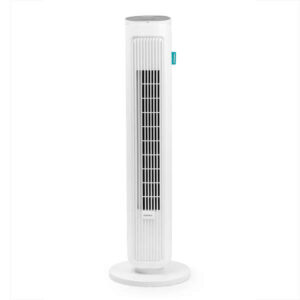 orbegozo twm 0955 ventilador de torre potencia de 45w y 3 velocidades altura de 79cm 3 modos de ventilacion temporizador programable funcion oscilacion silencioso