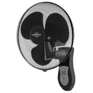orbegozo wf 0243 ventilador de pared silencioso con mando a distancia potente y versatil 3 modos de ventilacion y temporizador ideal para cualquier estancia