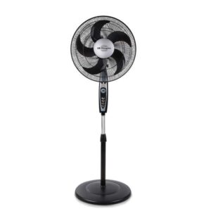 orbegozo sf 0149 ventilador de pie clasico potente y economico 3 velocidades funcion oscilante altura regulable diseño cromado