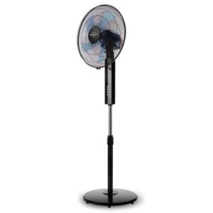 orbegozo sf 0244 ventilador de pie potente motor de 55w 3 velocidades de ventilacion temporizador programable hasta 7.5h mando a distancia silencioso