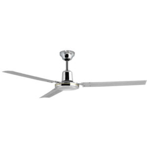 orbegozo cfc 49120 ventilador de techo elegante y potente 3 palas 5 velocidades potencia de 60 w cromado diametro 120 cm