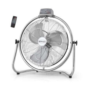 orbegozo pwm 2147 ventilador industrial oscilante potente y seguro cabezal multi orientable mando a distancia facil de transportar