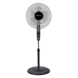 orbegozo sf 0148 ventilador de pie base estable portatil y seguro 3 velocidades de ventilacion cabezal oscilante potente y silencioso