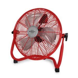 orbegozo pw 1431 ventilador industrial potente y seguro aspas de 30cm 3 velocidades rejilla de proteccion asa de transporte cabezal orientable