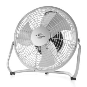 orbegozo pw 1321 ventilador industrial potente y seguro 3 velocidades de ventilacion asa de transporte y rejilla de seguridad cabezal orientable gran caudal de aire