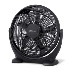 orbegozo bf 0150 ventilador industrial gran caudal de aire 3 velocidades base estable asa para transporte rejilla de proteccion