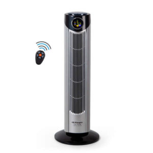 orbegozo twm 1010 ventilador de torre ionico potente caudal de aire display digital control remoto ideal para combatir el calor