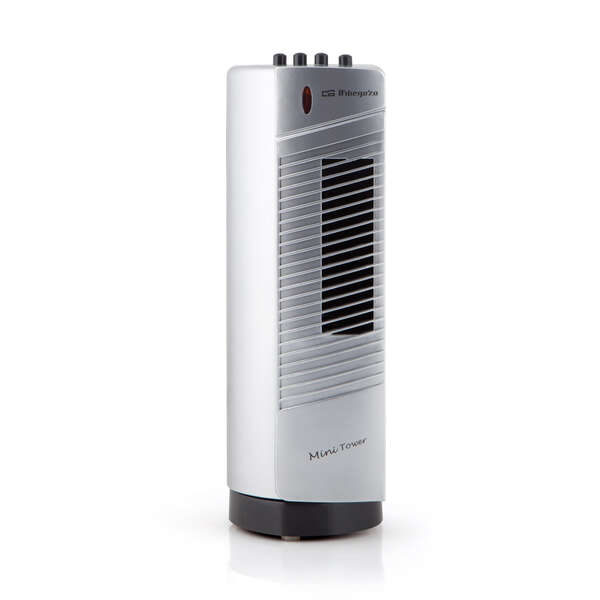 orbegozo tm 0915 ventilador de torre potente motor de 30w oscilacion de 75º diseño moderno y compacto