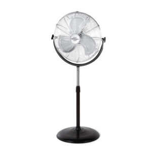orbegozo pws 1950 ventilador industrial de pie aspas de 50cm 3 velocidades altura regulable asa de transporte y rejilla de seguridad