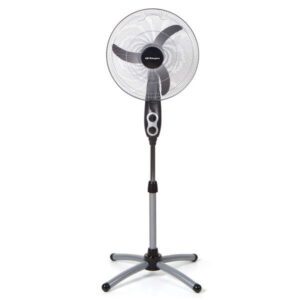 orbegozo sf 0156 ventilador de pie potente y eficiente amplia cobertura con oscilacion oval altura ajustable cabezal multiorientable facil de manipular recogecables