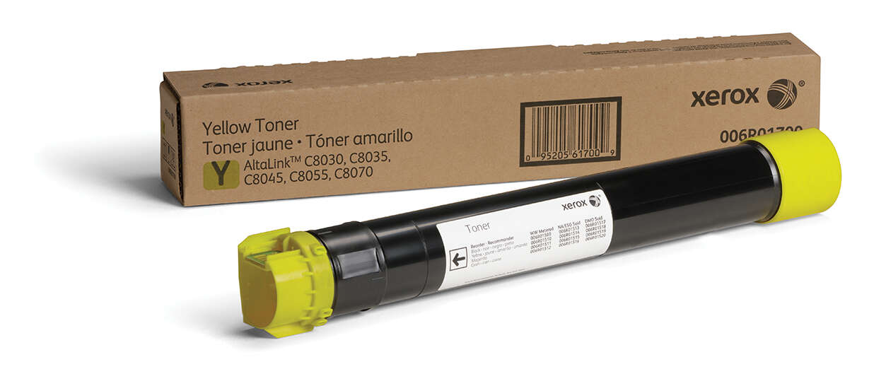 xerox altalink c8030/c8035/c8045/c8055/c8070 amarillo cartucho de toner original 006r01700