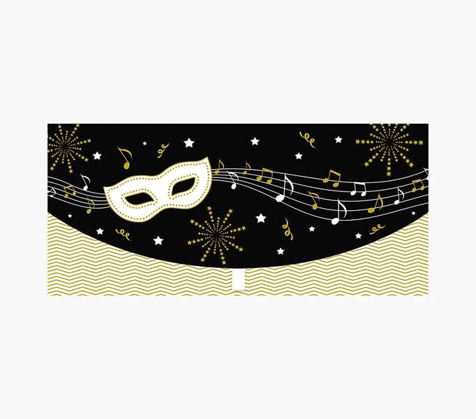 pictura tarjeta money cards tarjeta de regalo tipo sobre horizontal ideal para regalar cheques, entradas o dinero tematica fiesta 21.3x9.6cm embolsada individualmente en celofan incluye sobre blanco papel con certificacion fsc