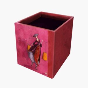 pictura gaëlle boissonnard caja portalapices 8.5x8.5x10.5cm diseño artistico y colorido ideal para organizar tus lapices
