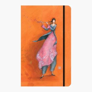 pictura gaëlle boissonnard cuaderno de tapa dura 13x21cm cierre con cinta elastica cinta de raso para marcar la pagina 192 paginas con lineas