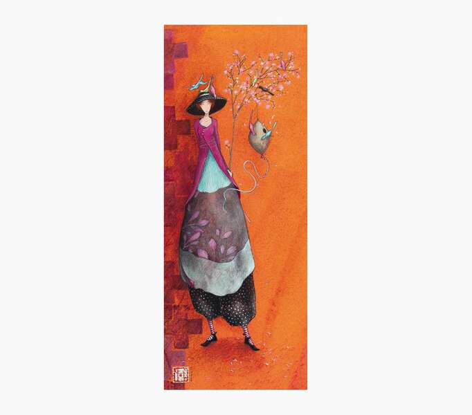 pictura gaëlle boissonnard marcapaginas ancho 5.5x14cm embolsada individualmente en celofan impresas en papel con certificacion fsc