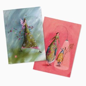 pictura aquarupella gaëlle boissonnard pack de 2 cuadernos a6 48 paginas uno con cuadricula y el otro liso tamaño 10.5x15cm tapa con acabado en barniz papel certificado fsc