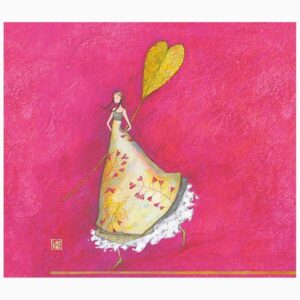 pictura gaëlle boissonnard tarjeta doble acabado en barniz de relieve uv grueso laminado mate de tacto suave 10.5x21cm papel con certificacion fsc