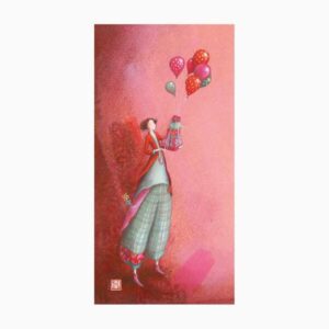 pictura gaëlle boissonnard tarjeta doble acabado en barniz de relieve uv grueso laminado mate de tacto suave 10.5x21cm papel con certificacion fsc