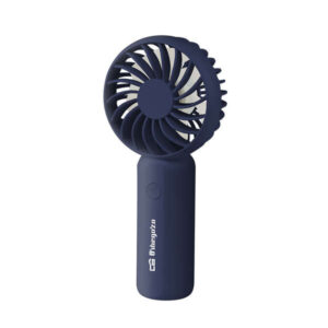 orbegozo hf 2100 ventilador de mano refrescante 3 velocidades de ventilacion potente y compacto ligero conexion usb c bateria de litio de 1200mah cinta para colgar