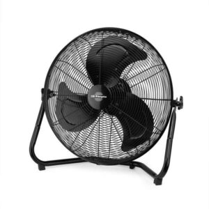 orbegozo pwn 2050 ventilador industrial potente y seguro 155w de potencia aspas de 50cm 3 velocidades rejilla de seguridad asa de transporte inclinacion regulable base estable