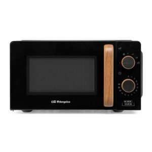 orbegozo mi 2120 microondas capacidad 20l potencia 700w 6 niveles de potencia temporizador 30min descongelacion