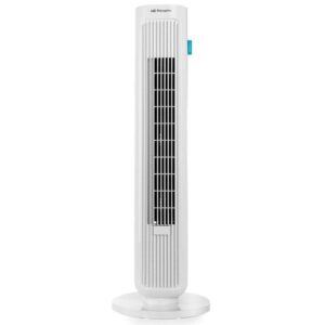 orbegozo tw 0755 ventilador de torre oscilante potente caudal de aire practico y funcional color blanco