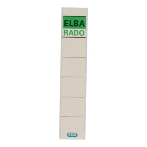 elba etiquetas adhesivas l50mm facil de pegar tamaño de 50mm ideal para organización color beige